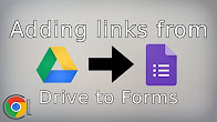 Adding links from Google Drive to a Google Form