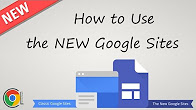 How to Use the NEW Google Sites