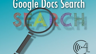 Using Search in Google Docs